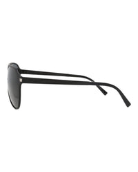 Saint Laurent Saint Laurent Unisex Aviator Black Black Black Fashion Designer Eyewear