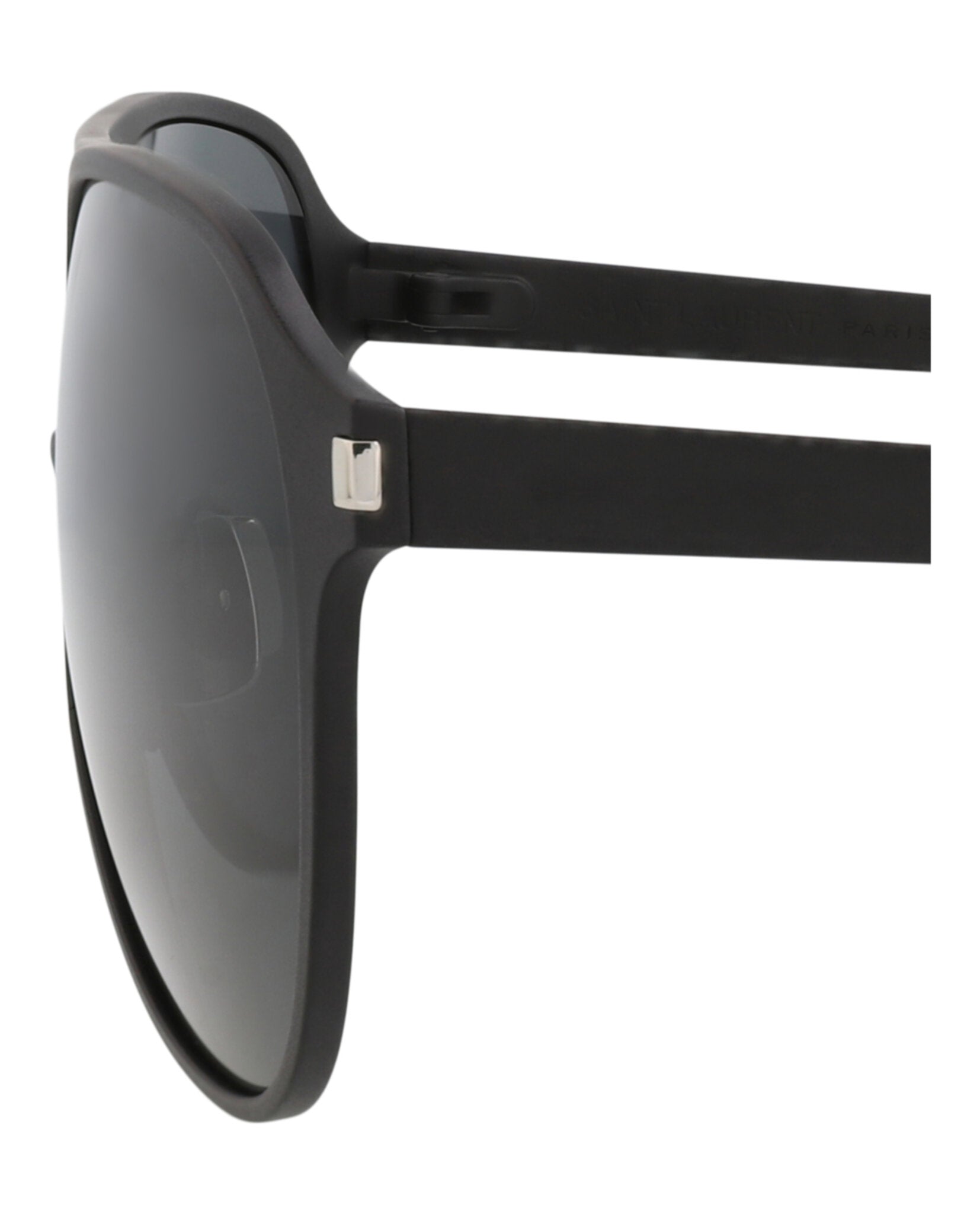 Saint Laurent Saint Laurent Unisex Aviator Black Black Black Fashion Designer Eyewear