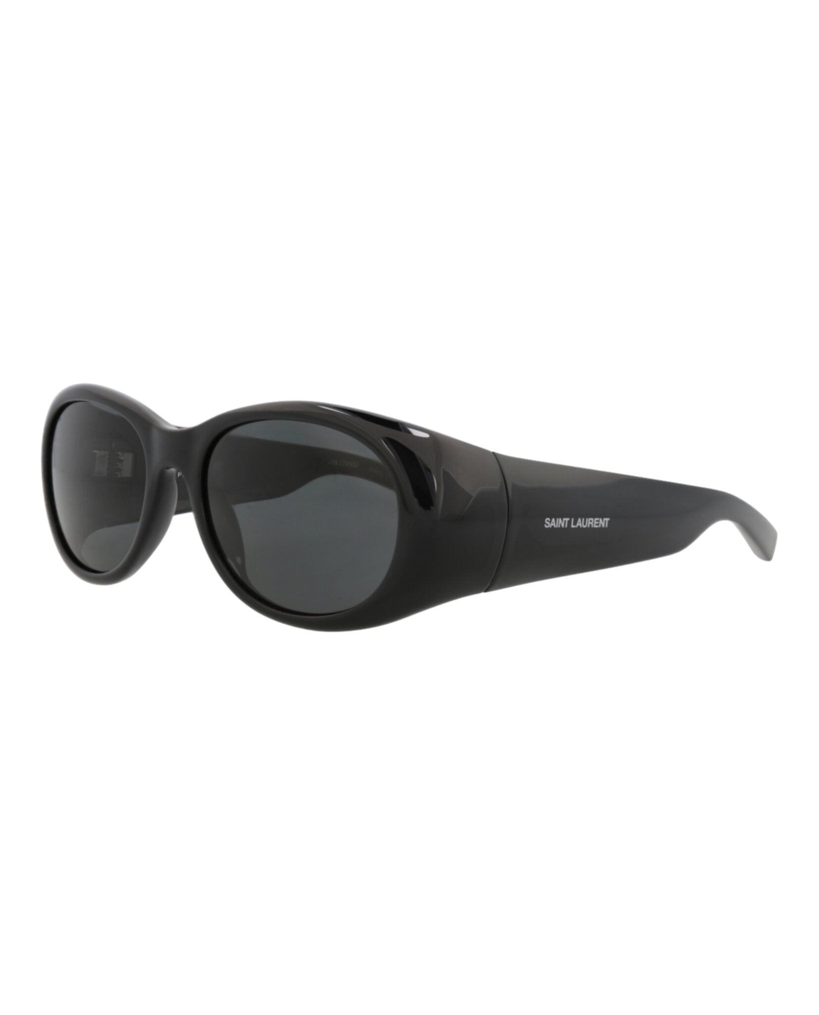 Saint Laurent Womens Round/Oval Black Black Black Fashion Designer