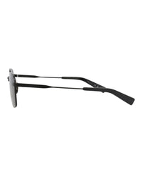 Saint Laurent Saint Laurent Unisex Square/Rectangle Black Black Black Fashion Designer Eyewear