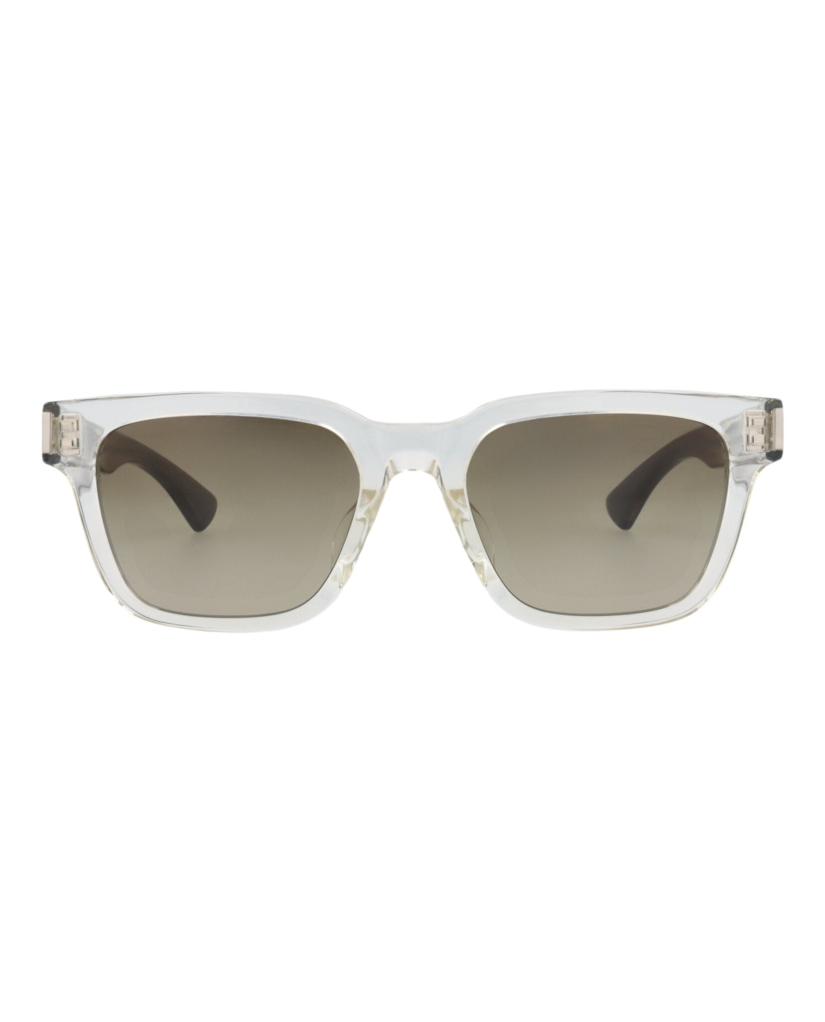 Saint Laurent Saint Laurent Unisex Square/Rectangle Crystal Crystal Green Fashion Designer Eyewear