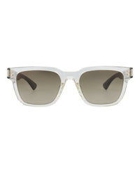 Saint Laurent Saint Laurent Unisex Square/Rectangle Crystal Crystal Green Fashion Designer Eyewear