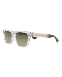 Saint Laurent Saint Laurent Unisex Square/Rectangle Crystal Crystal Green Fashion Designer Eyewear