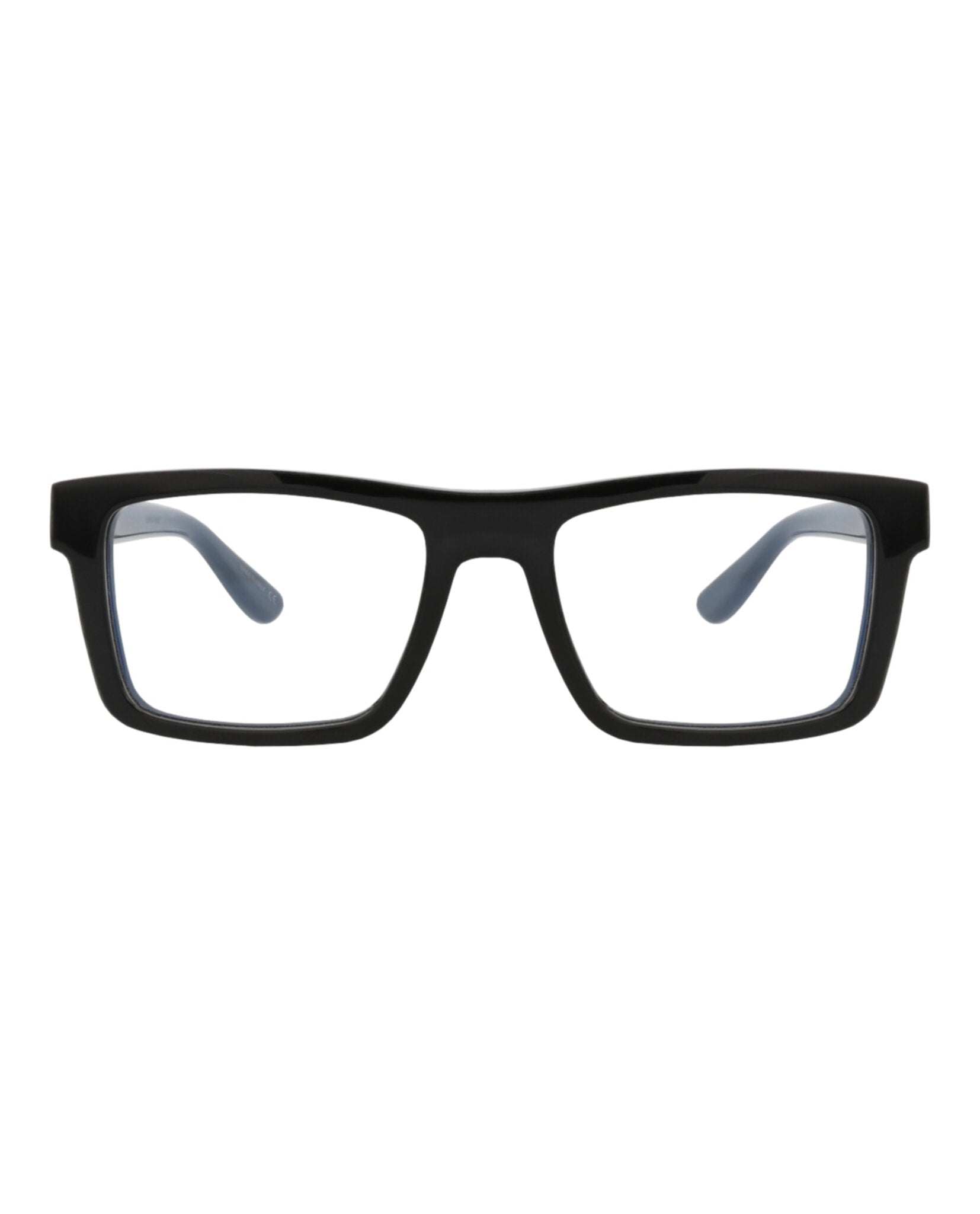Saint Laurent Saint Laurent Unisex Square/Rectangle Black Black Transparent Fashion Designer Eyewear