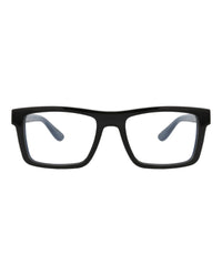 Saint Laurent Saint Laurent Unisex Square/Rectangle Black Black Transparent Fashion Designer Eyewear