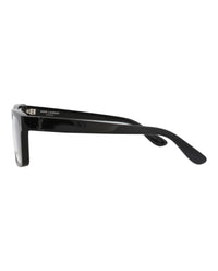 Saint Laurent Saint Laurent Unisex Square/Rectangle Black Black Transparent Fashion Designer Eyewear