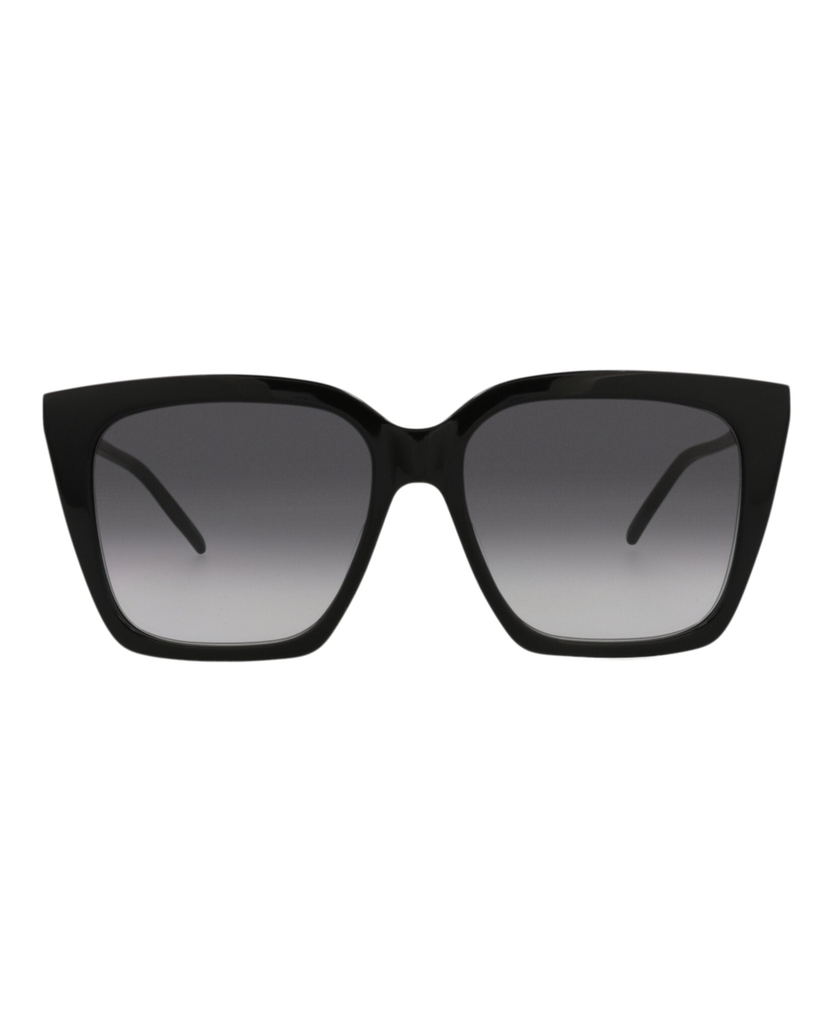 Saint Laurent Saint Laurent Womens Cat Eye Black Gold Grey Fashion Designer Eyewear