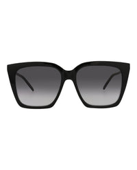 Saint Laurent Saint Laurent Womens Cat Eye Black Gold Grey Fashion Designer Eyewear