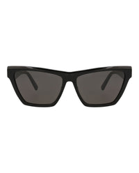Saint Laurent Saint Laurent Womens Cat Eye Black Black Black Fashion Designer Eyewear