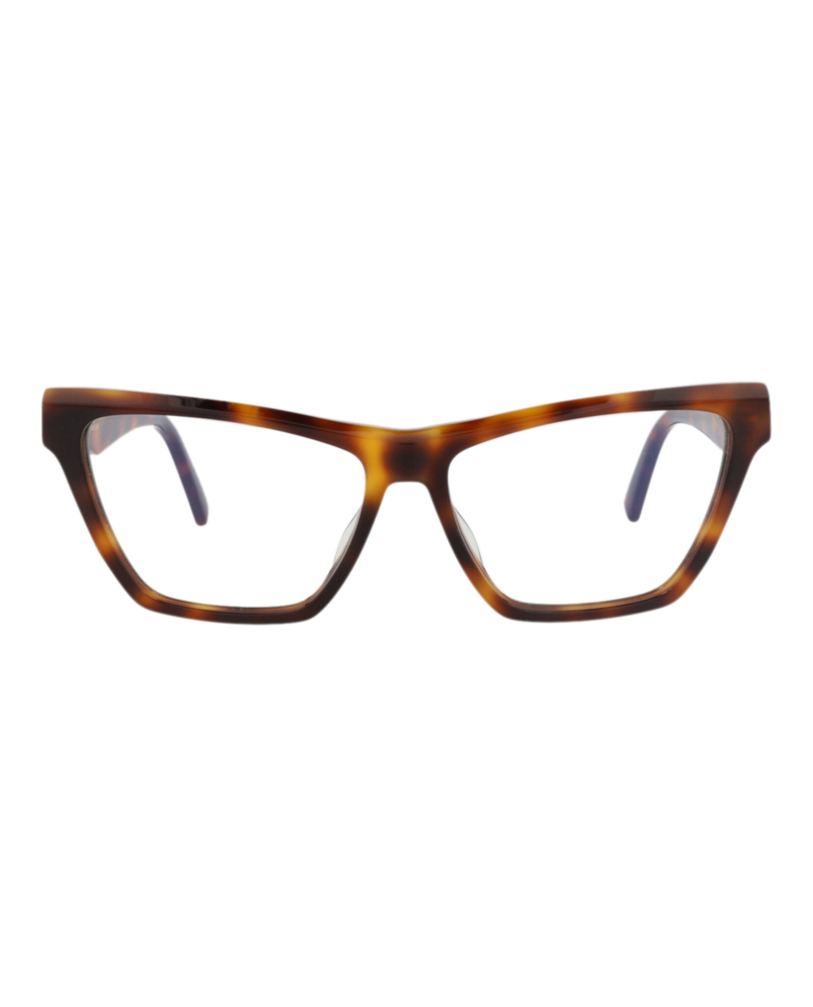 Saint Laurent Saint Laurent Womens Cat Eye Havana Havana Transparent Fashion Designer Eyewear