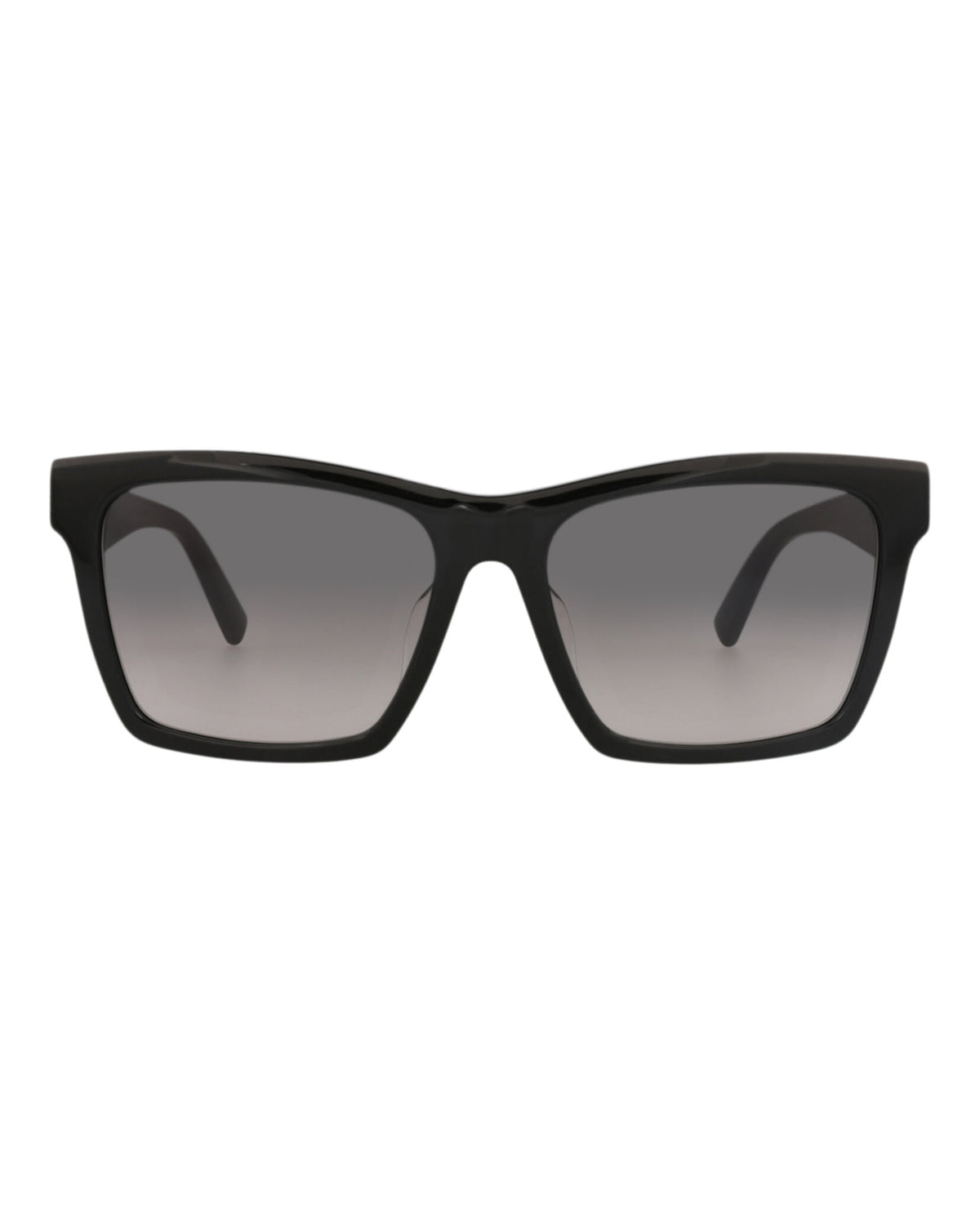 Saint Laurent Unisex Square/Rectangle Black Black Grey Fashion Designer Eyewear