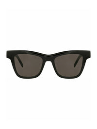 Saint Laurent Saint Laurent Womens Cat Eye Black Black Black Fashion Designer Eyewear