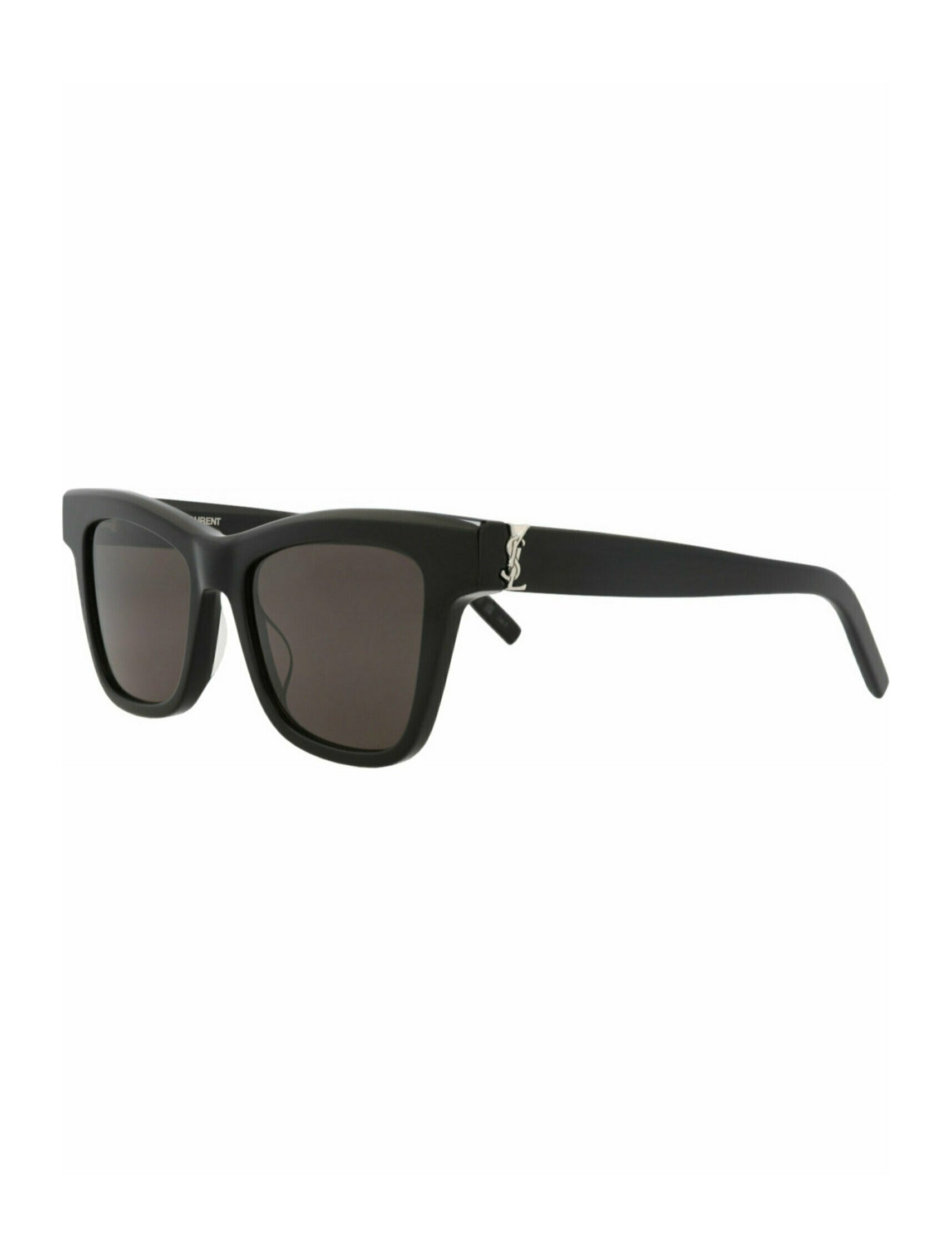 Saint Laurent Saint Laurent Womens Cat Eye Black Black Black Fashion Designer Eyewear