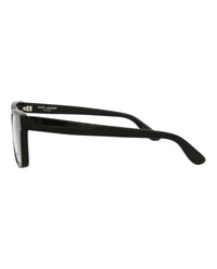 Saint Laurent Saint Laurent Unisex Square/Rectangle Black Black Transparent Fashion Designer Eyewear