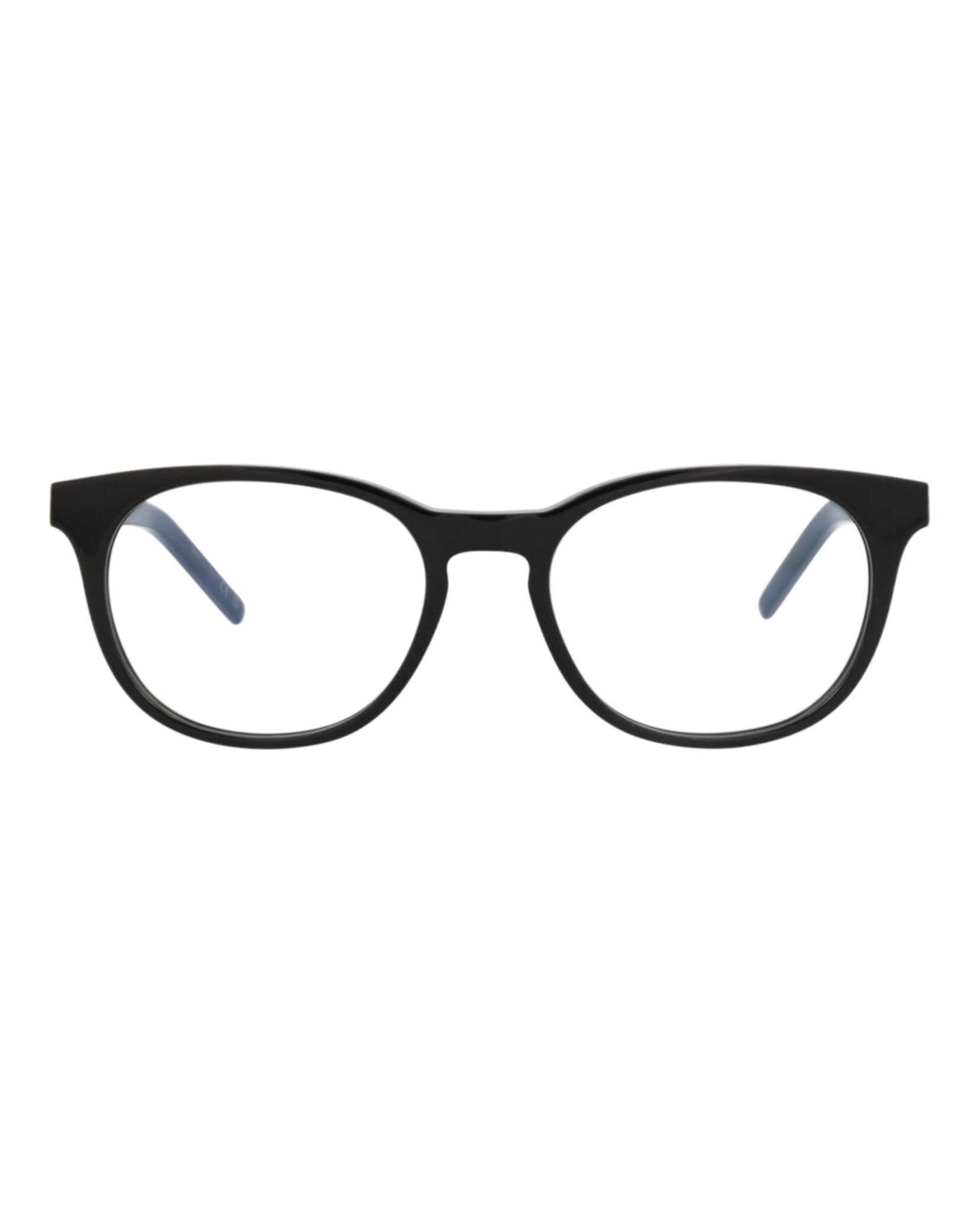 Saint Laurent Womens Round/Oval Black Black Transparent Fashion Designer Eyewear