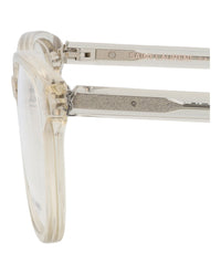 Saint Laurent Saint Laurent Womens Cat Eye Beige Beige Transparent Fashion Designer Eyewear