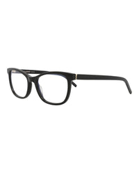 Saint Laurent Saint Laurent Womens Cat Eye Black Black Transparent Fashion Designer Eyewear