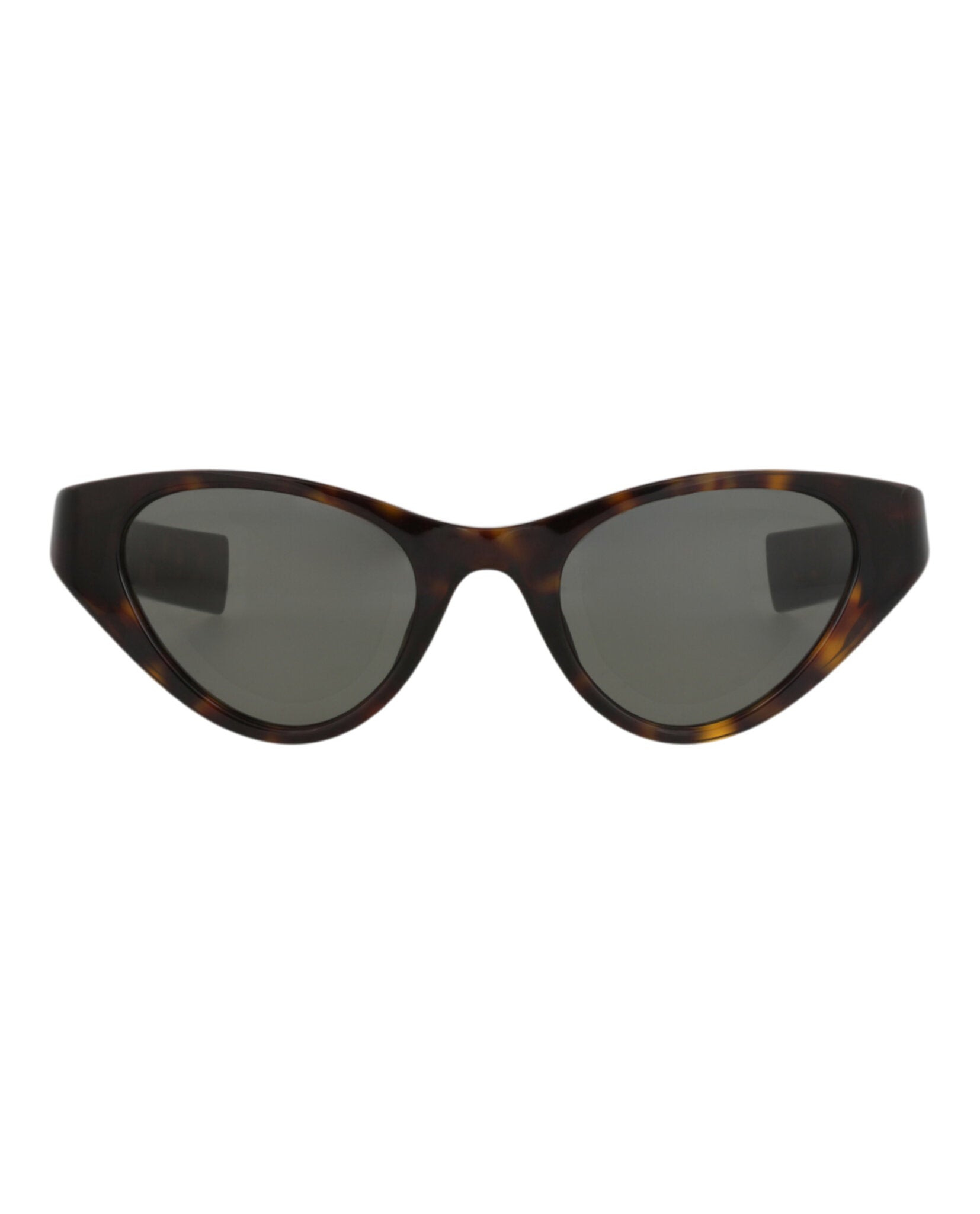Saint Laurent Saint Laurent Womens Cat Eye Havana Havana Grey Fashion Designer Eyewear