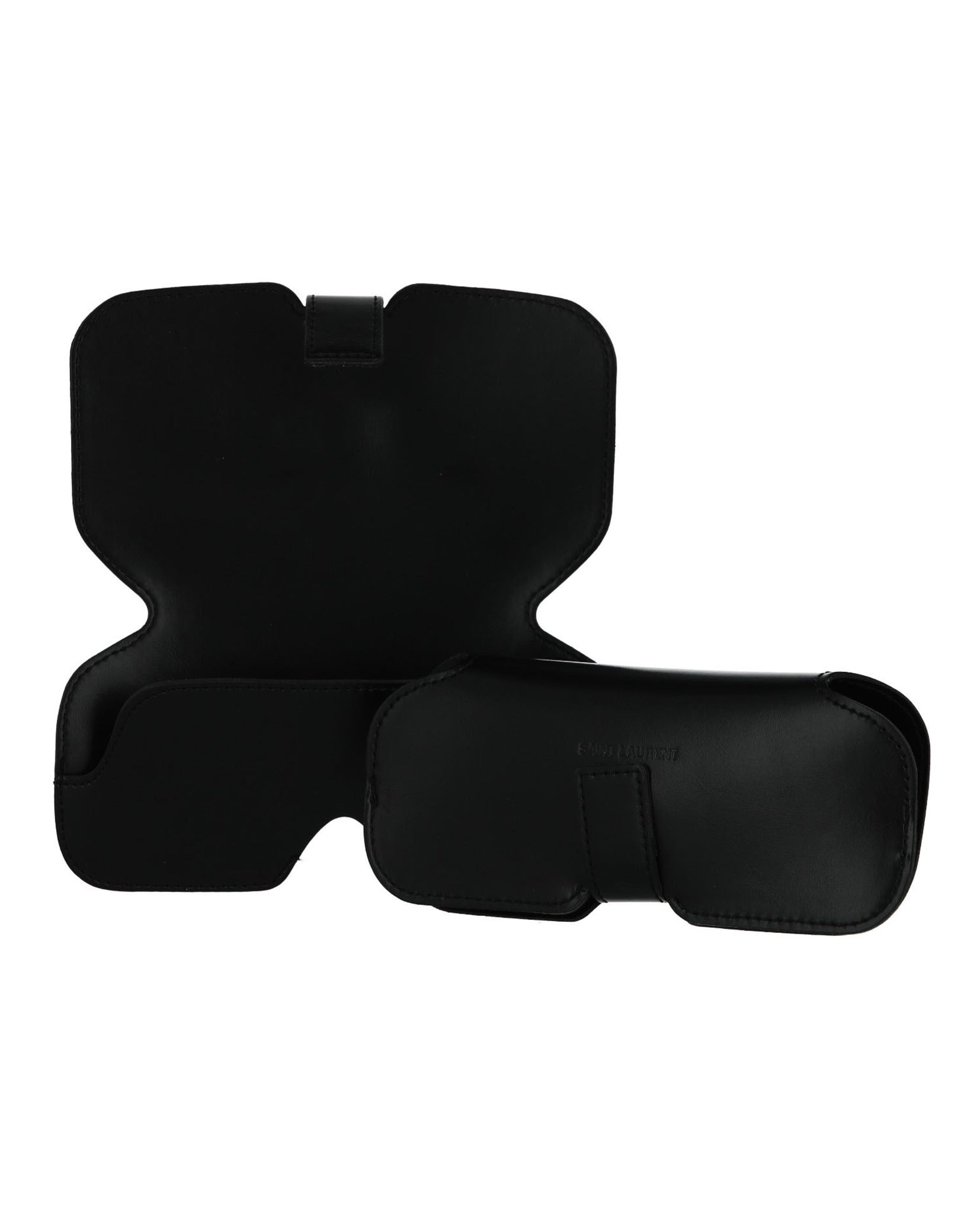 Saint Laurent Saint Laurent Unisex Square/Rectangle Avana Avana Transparent Fashion Designer Eyewear