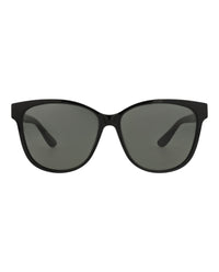 Saint Laurent Unisex Round/Oval Black Black Grey Fashion Designer Eyewear
