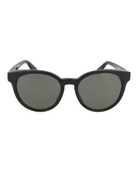 Saint Laurent Unisex Round/Oval Shiny Black Fashion Designer Eyewear