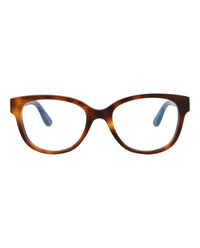 Saint Laurent Saint Laurent Womens Round/Oval Havana Havana Transparent Fashion Designer Eyewear