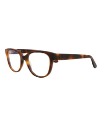 Saint Laurent Saint Laurent Womens Round/Oval Havana Havana Transparent Fashion Designer Eyewear