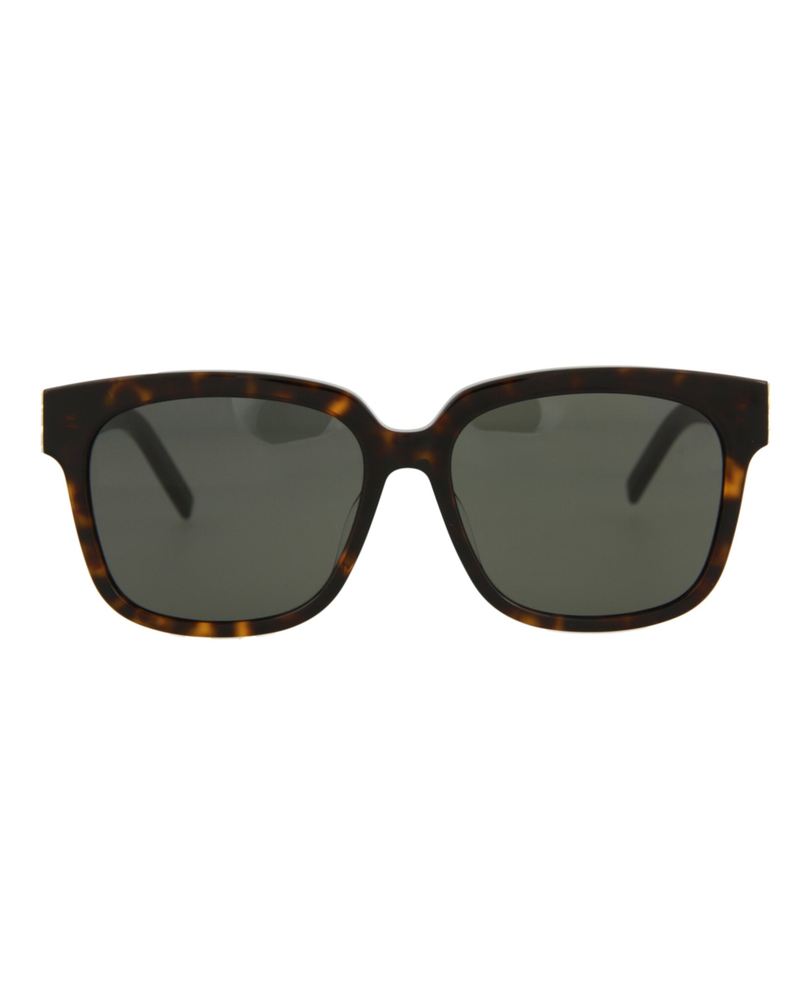 Saint Laurent Womens Square/Rectangle Havana Havana Grey Fashion Designer Eyewear