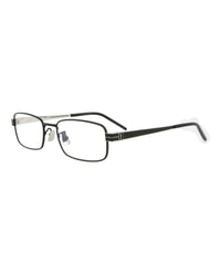 Saint Laurent Unisex Square/Rectangle Black Black Transparent Fashion Designer Eyewear