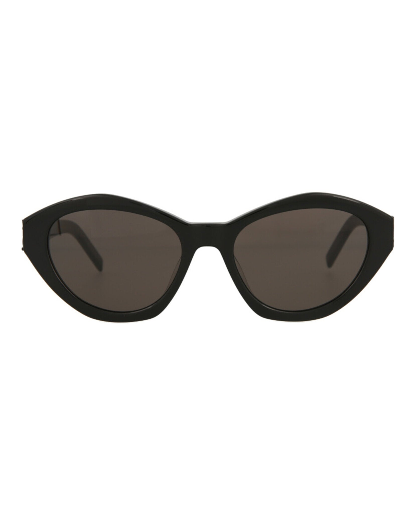 Saint Laurent Womens Cat Eye Black Black Black Fashion Designer Eyewear