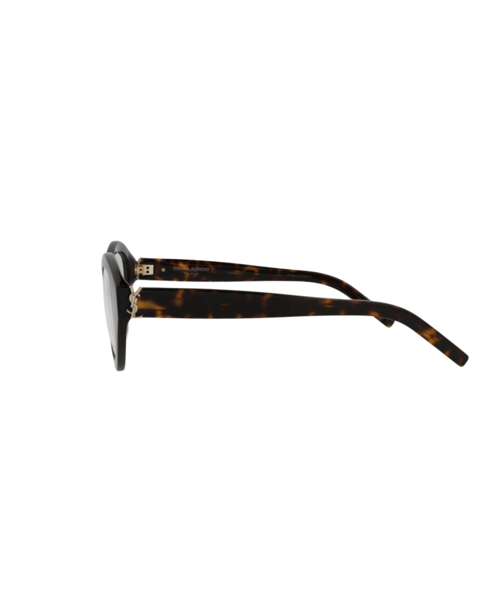 Saint Laurent Womens Cat Eye Havana Havana Transparent Fashion Designer Eyewear