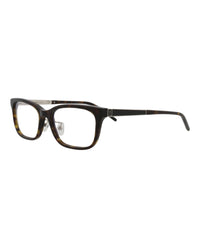 Saint Laurent Saint Laurent Womens Square/Rectangle Havana Silver Transparent Fashion Designer Eyewear