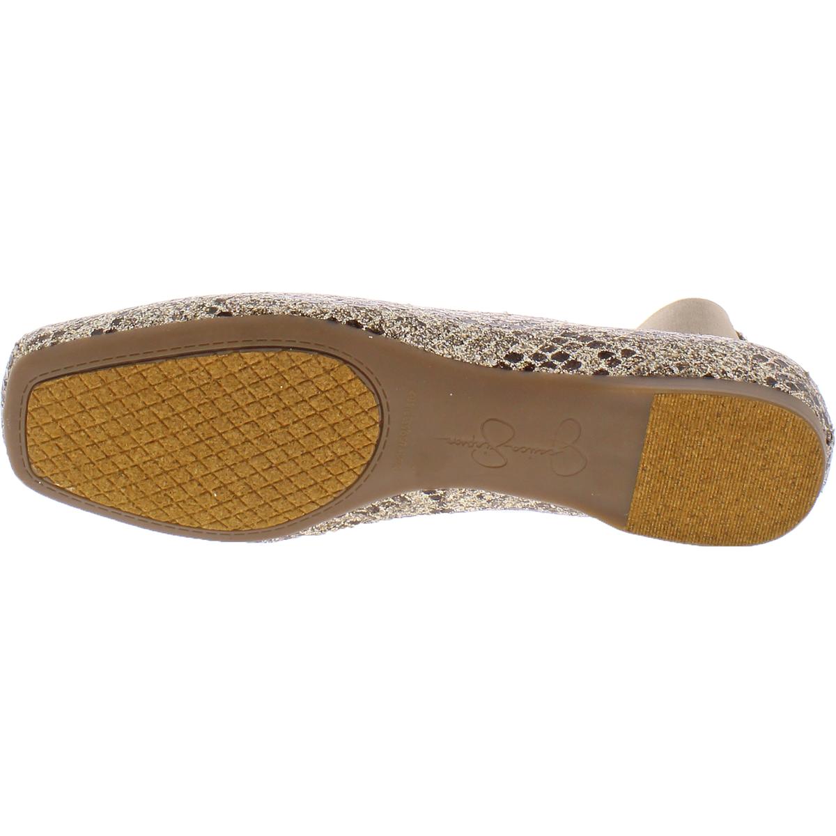 Jessica Simpson Womens Mandalaye Snake Print Ballet Flats