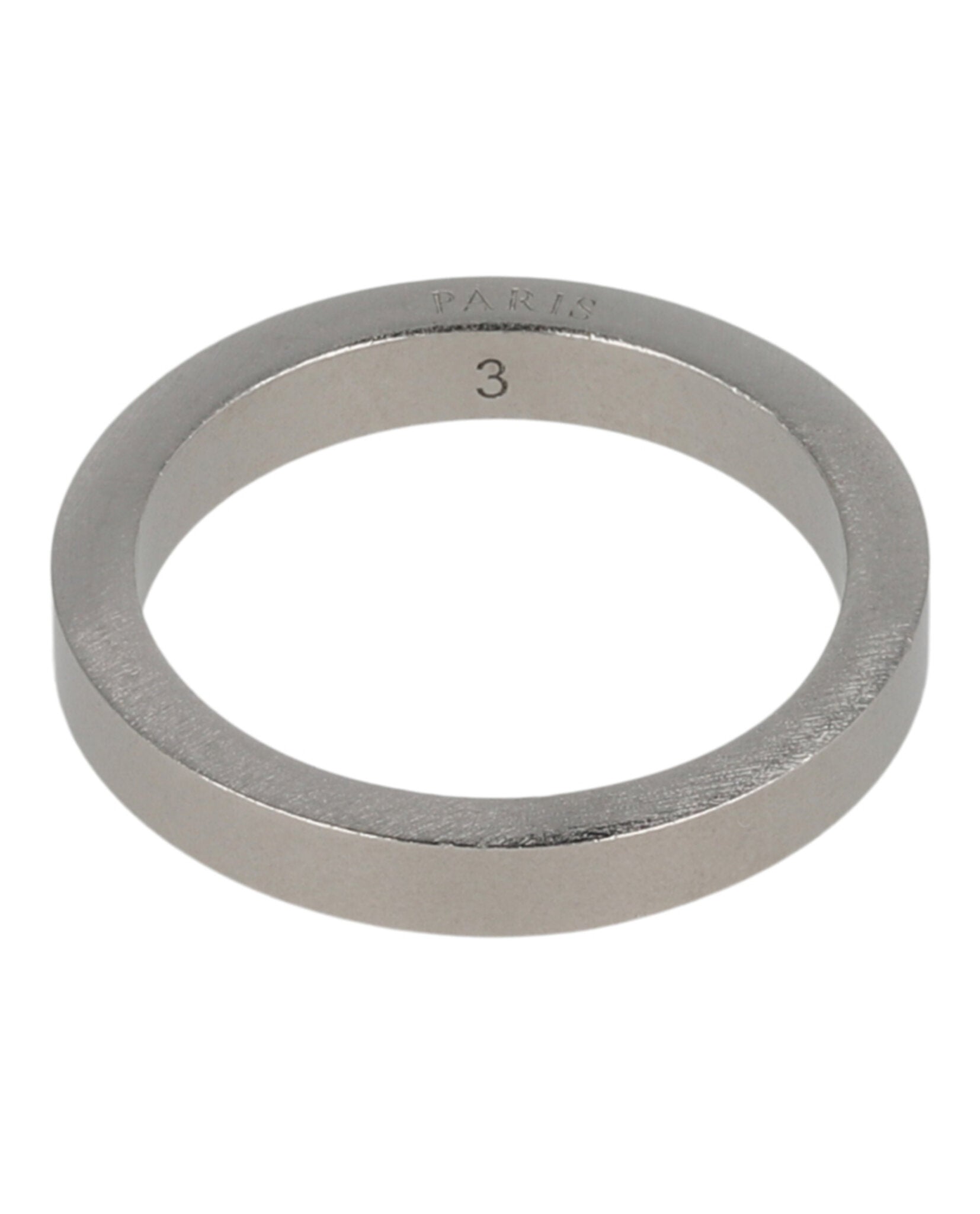 ★Maison Margiela★ Logo 3mm Ring Silver SM1UQ0080SV0158951 MAISON MARGIELA Margiela Logo Ring in Silver – MARAIS