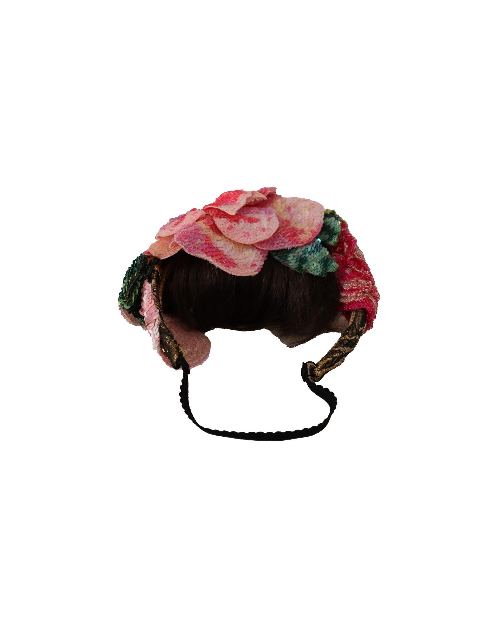Dolce & Gabbana Floral Sequined Headband