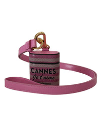 Dolce & Gabbana Cannes AirPods Case Women Pink Miscellaneous Accessories