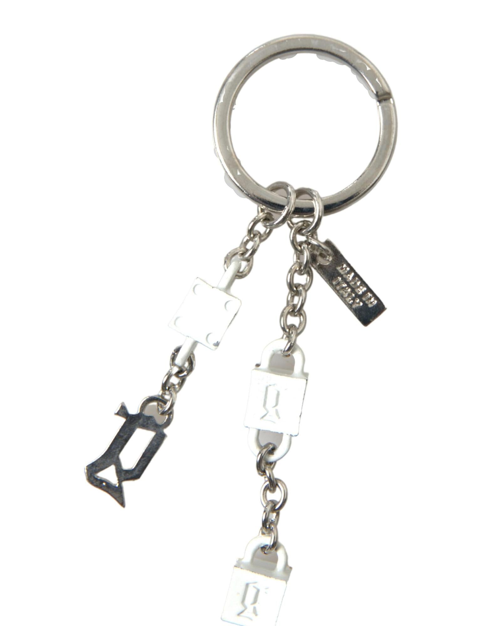Dolce & Gabbana  White Keychain