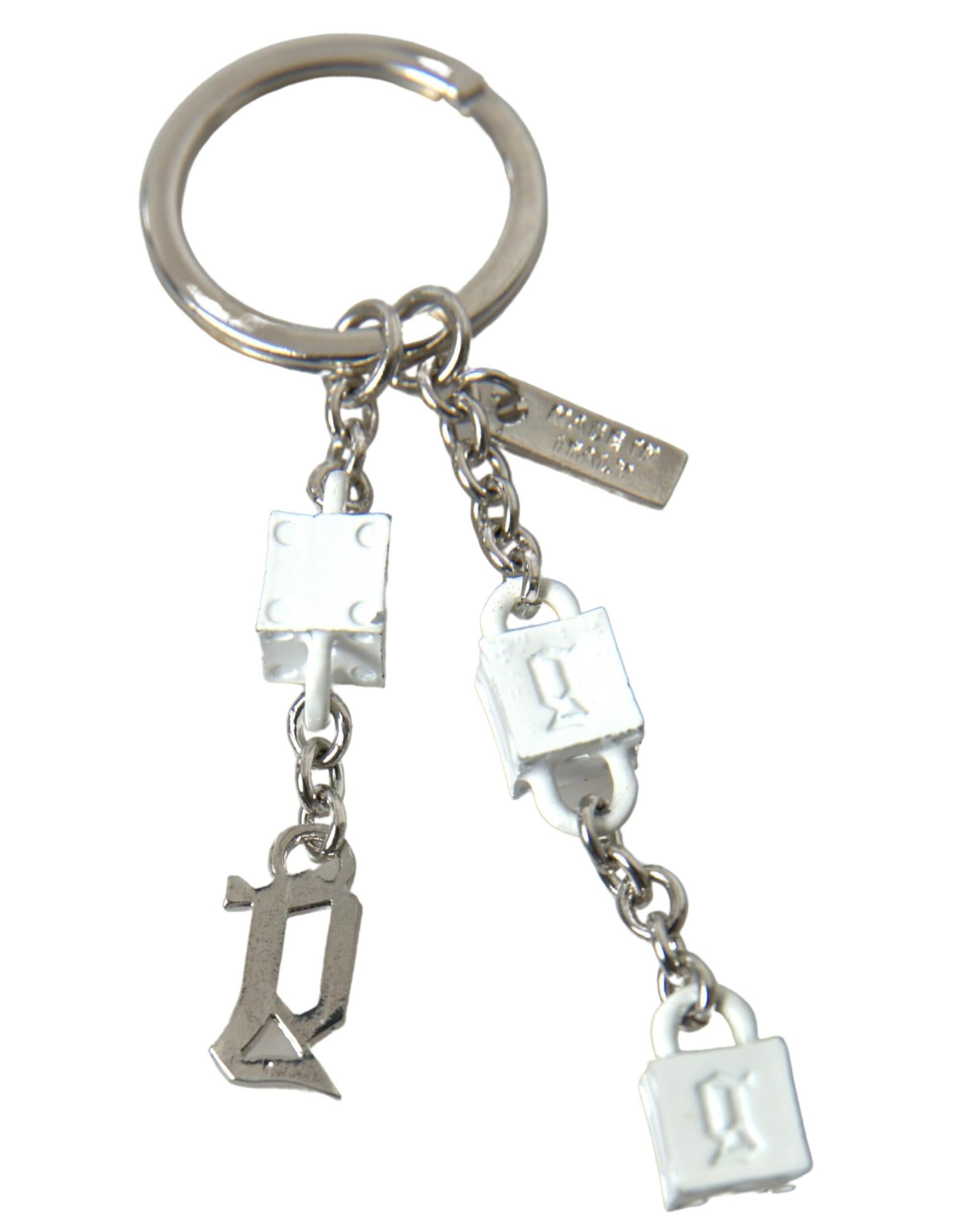 Dolce & Gabbana  White Keychain