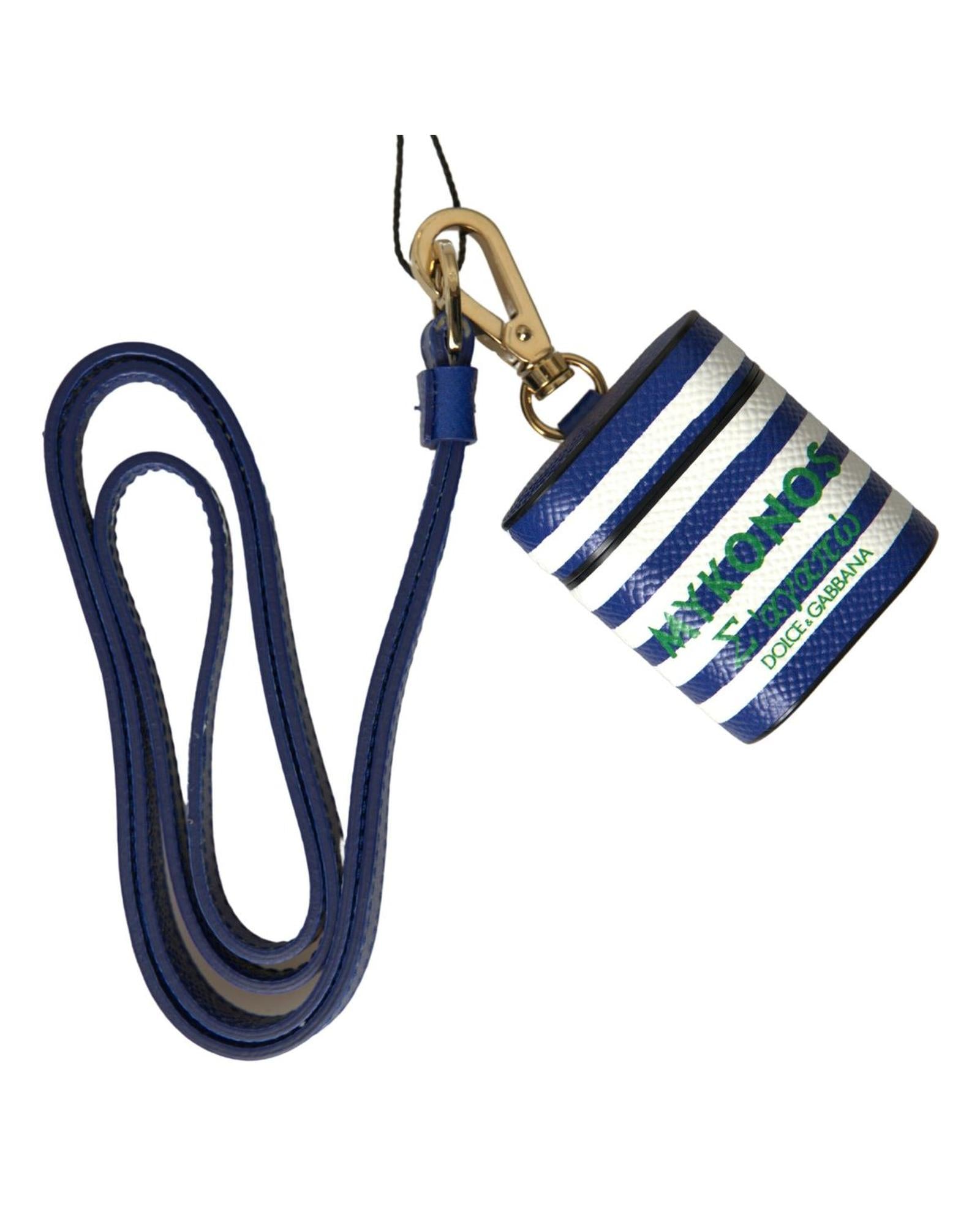 Dolce & Gabbana  Mykonos Striped AirPods Case