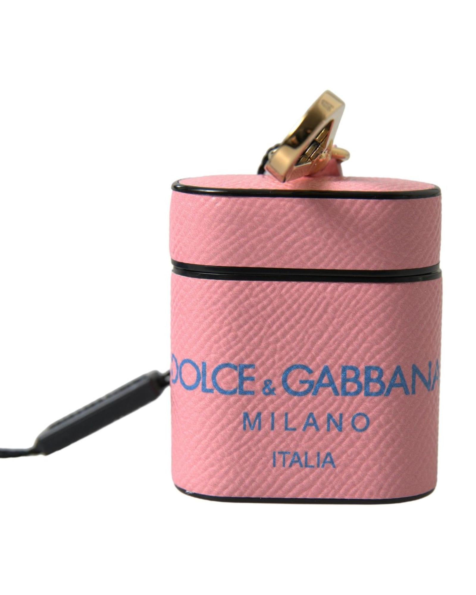 Dolce & Gabbana  AirPods Pro Case - Pink Leather