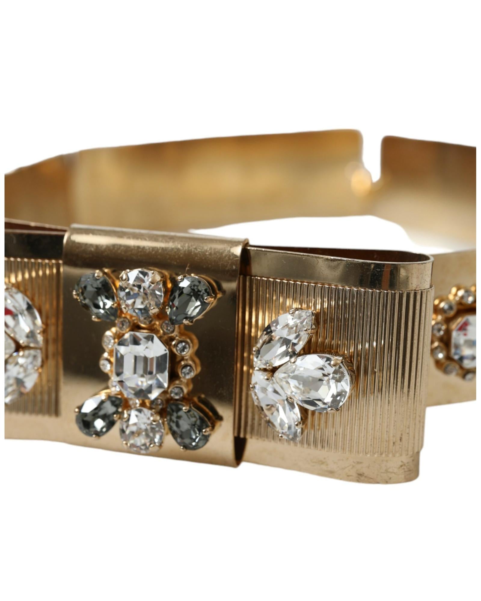 Dolce & Gabbana Women's Bow Belt with Rhinestones