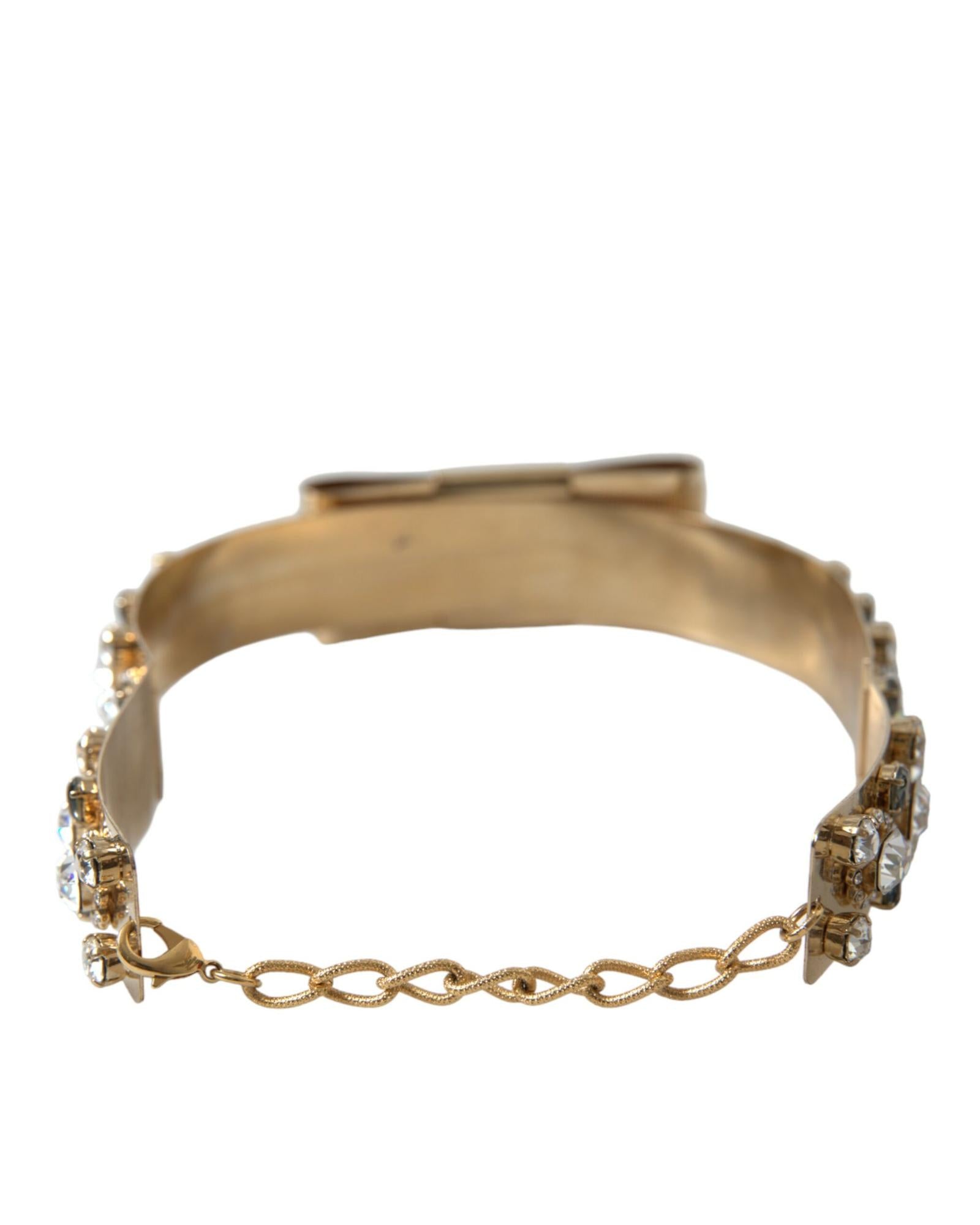 Dolce & Gabbana Women's Bow Belt with Rhinestones
