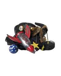 Dolce & Gabbana Rocket Headband Lace Hairband Women Black Hair Accessories