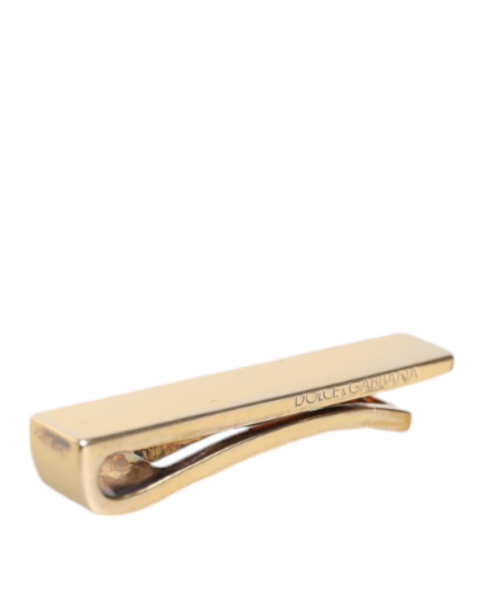 Dolce & Gabbana  Gold Tie Clip