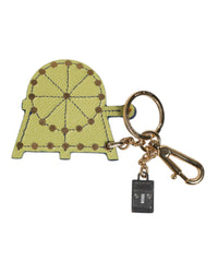 Dolce & Gabbana Ferris Wheel Keychain Leather Accessory Women Multicolor