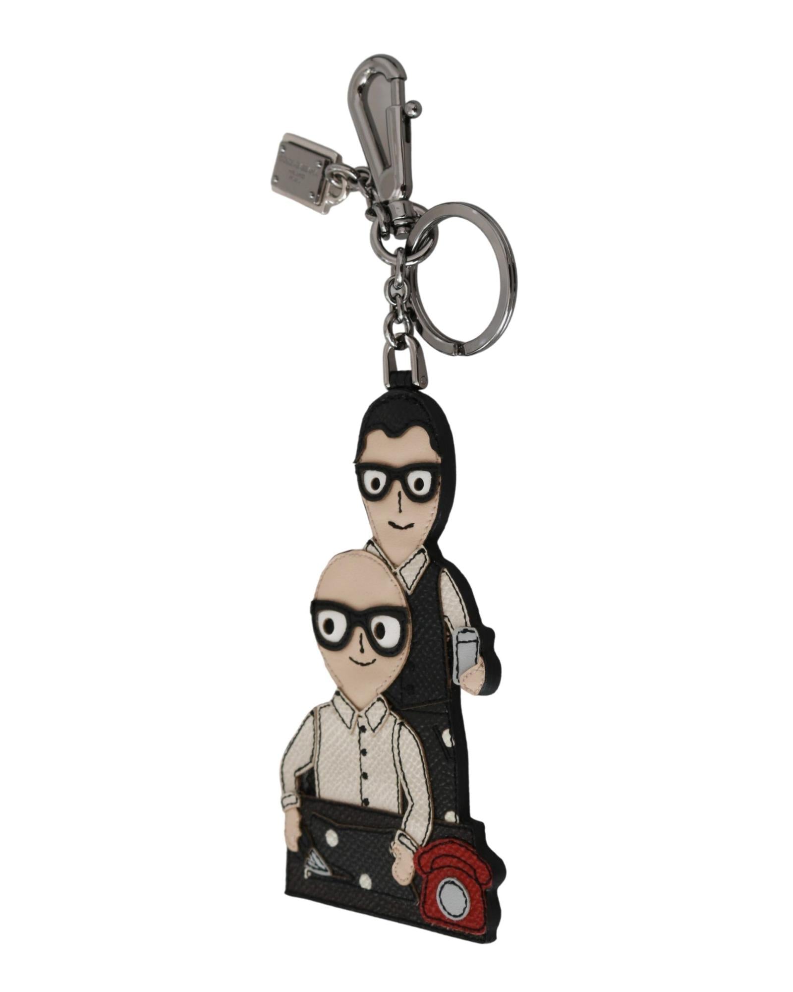 Dolce & Gabbana  Leather Keychain