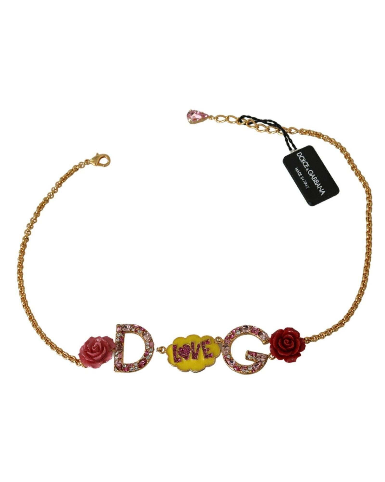 Dolce & Gabbana  DG Love Necklace Gold