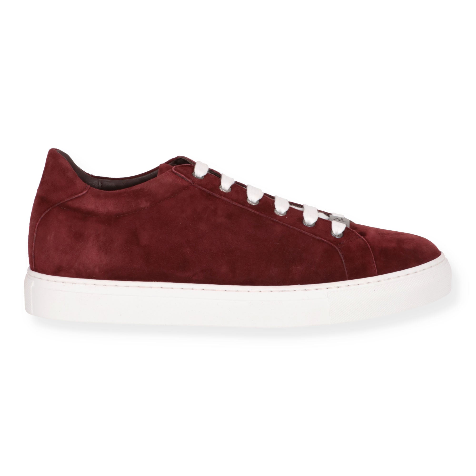 Isaia Mens Burgundy Dress Shoe