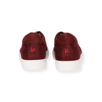 Isaia Mens Burgundy Dress Shoe