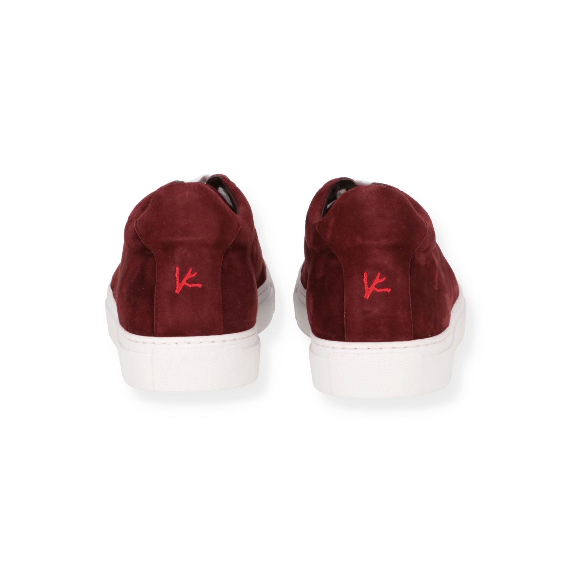 Isaia Mens Burgundy Dress Shoe